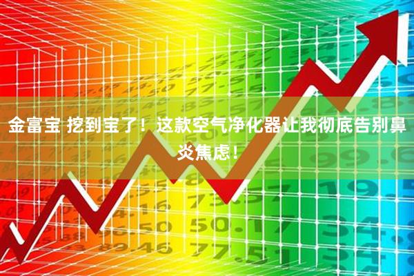 金富宝 挖到宝了！这款空气净化器让我彻底告别鼻炎焦虑！